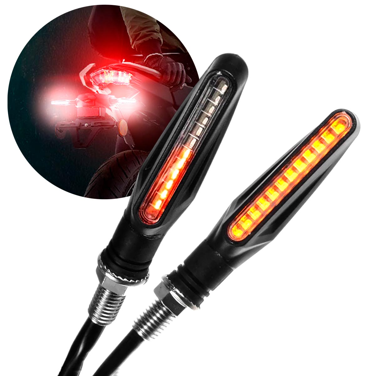 🔥 PACK X 2 INTERMITENTES LED SECUENCIALES SMOGG – ILUMINA TU CAMINO CON ESTILO Y SEGURIDAD 🚀
