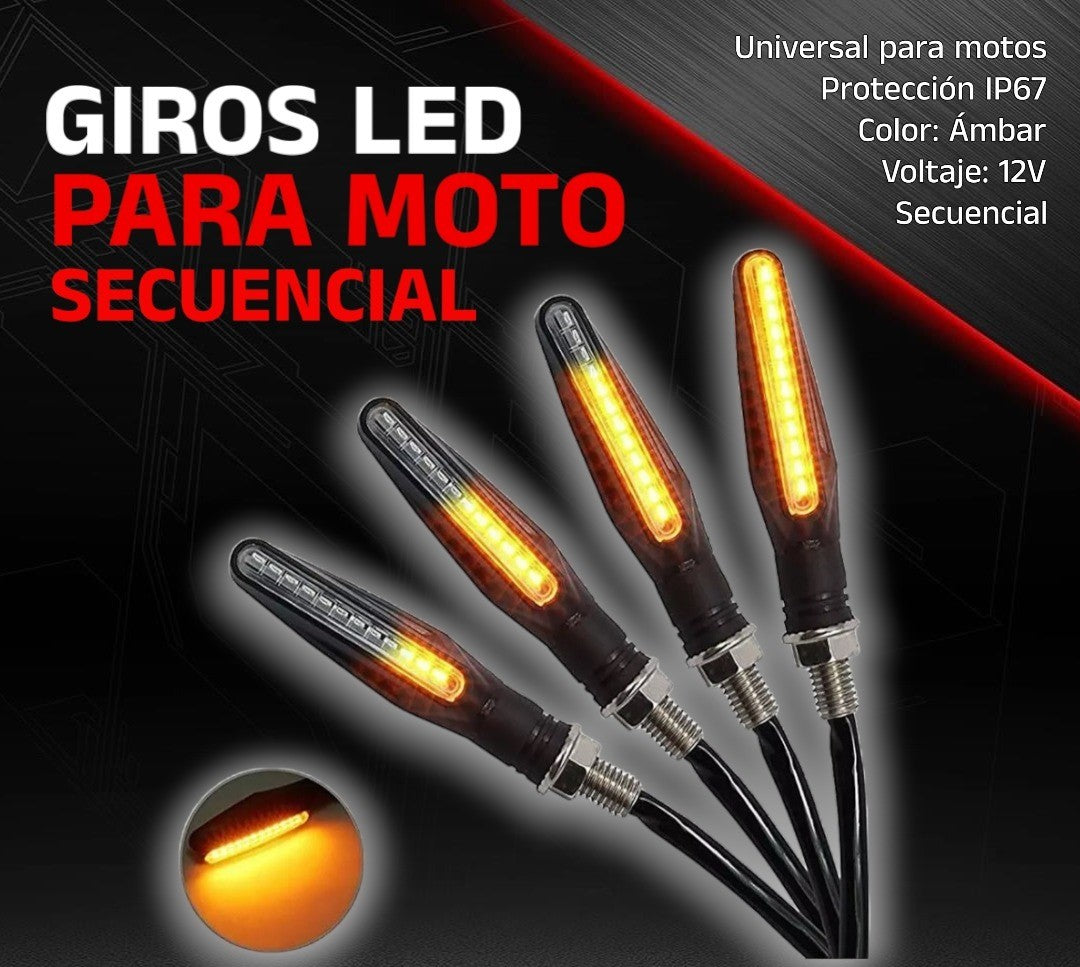 🔥 PACK X 2 INTERMITENTES LED SECUENCIALES SMOGG – ILUMINA TU CAMINO CON ESTILO Y SEGURIDAD 🚀