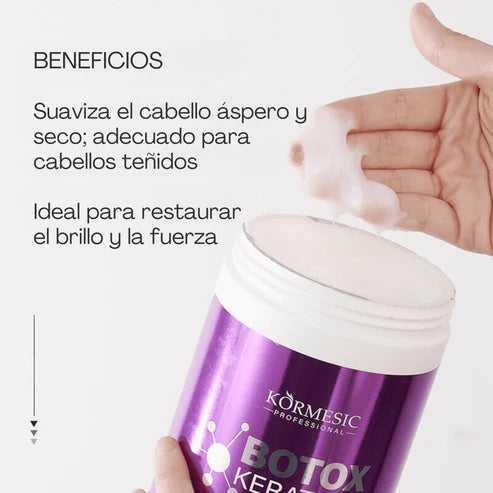 BOTOX REPARACIÓN CAPILAR CON COLÁGENO HAIRLUXE