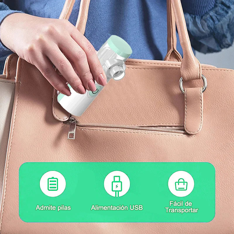 🧊 CLEARFLOW™ NEBULIZADOR – Respirar nunca había sido tan fácil 😮💨