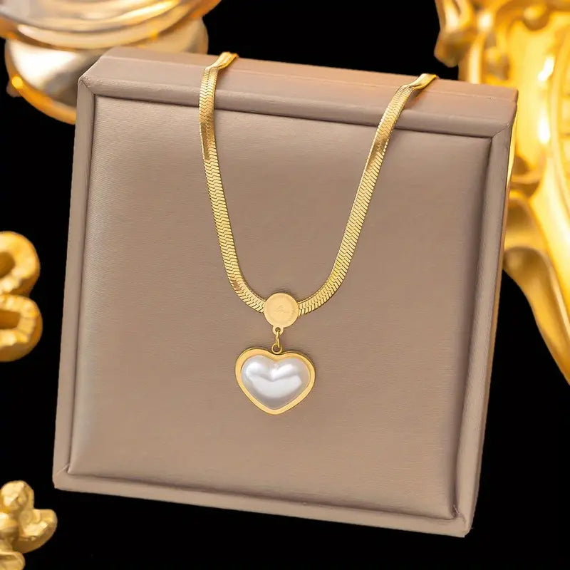 🎁PROMO Elogio Imperial 💛 Collar con baño de Oro + Pendientes Diamantados💎