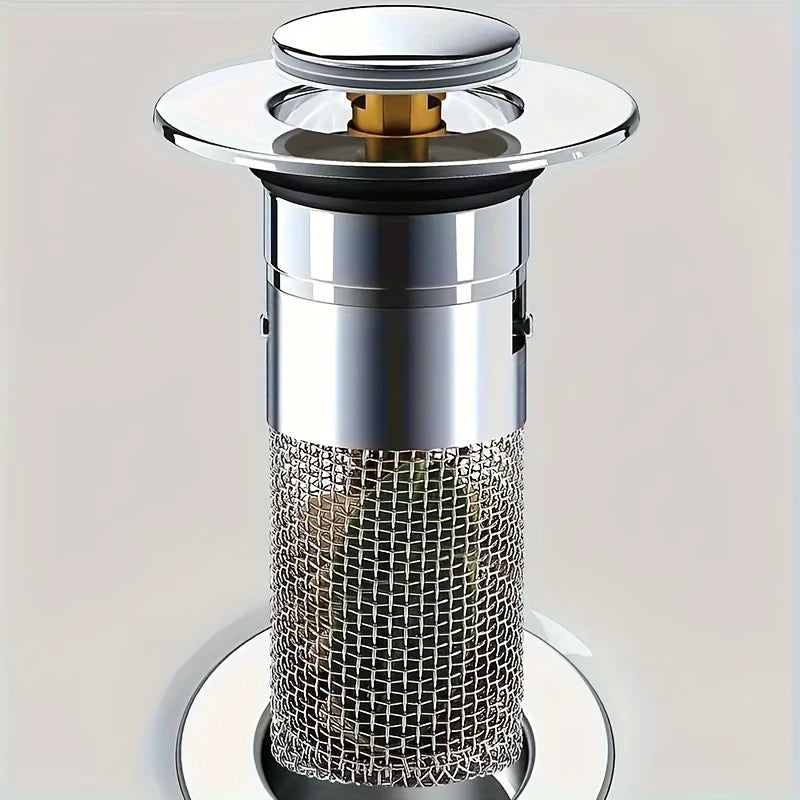 🚨PAGA 1 Y LLEVA 2 Tapones en acero inoxidable AquaSteel™, sella y drena con un toque 👍