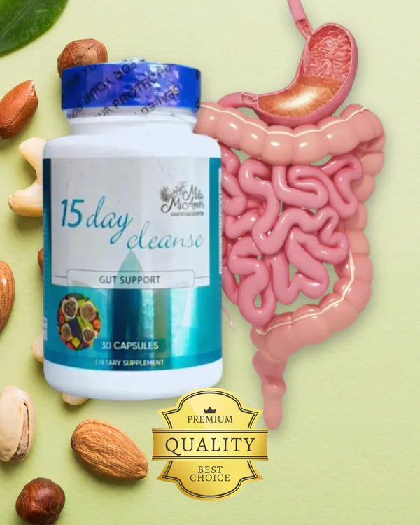 💊TRATAMIENTO EN CÁPSULAS PARA LIMPIEZA INTESTINAL- 15 DAY CLEANSE🌱