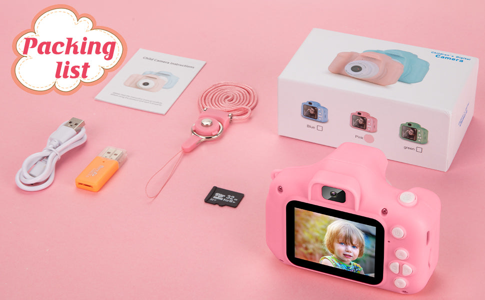 📸🌈Cámara Q3 de alta definición para niñ@s 🦄 Creatividad sin límites