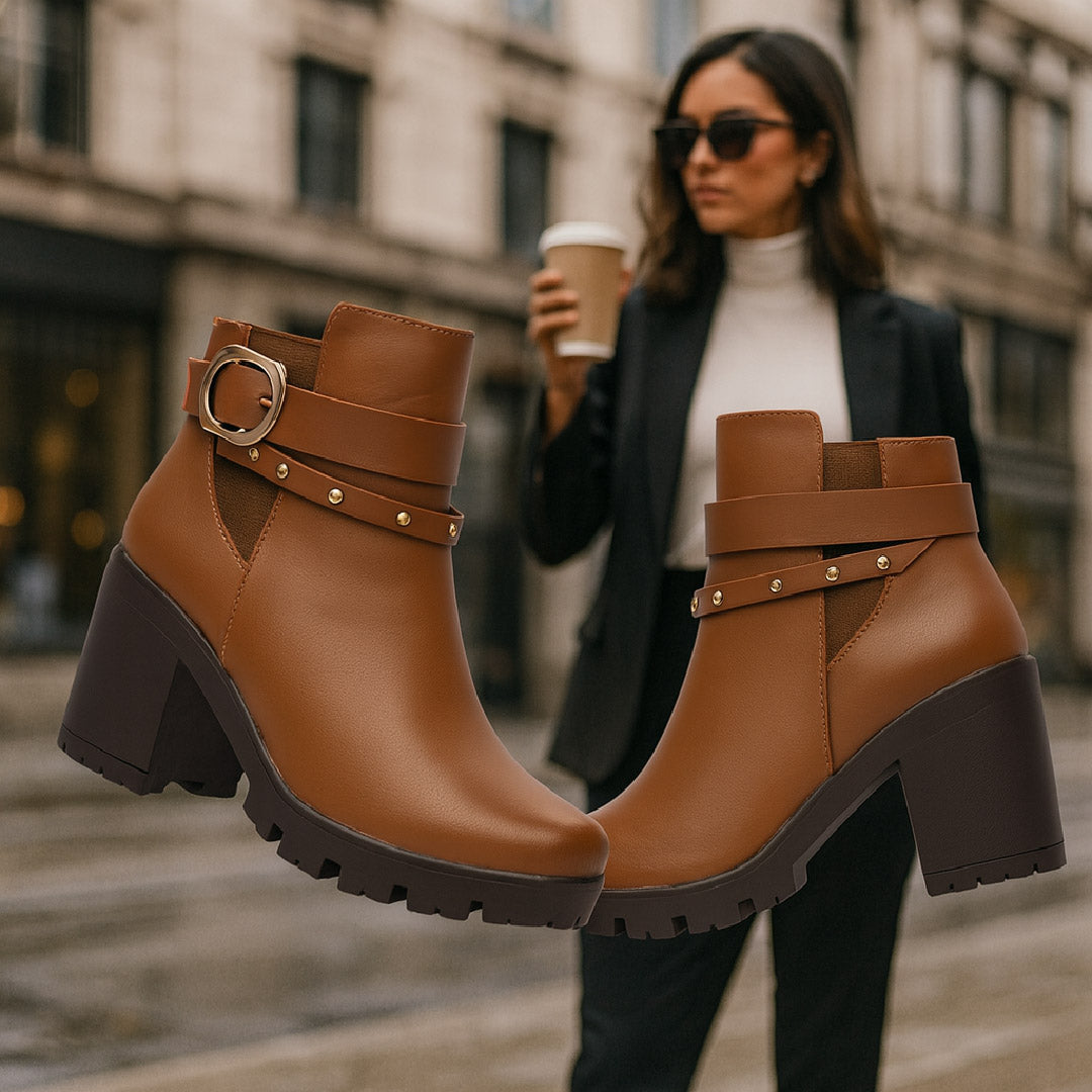 ✨ Botines Francesa Chic™ 100% Cuero 👢 ✨