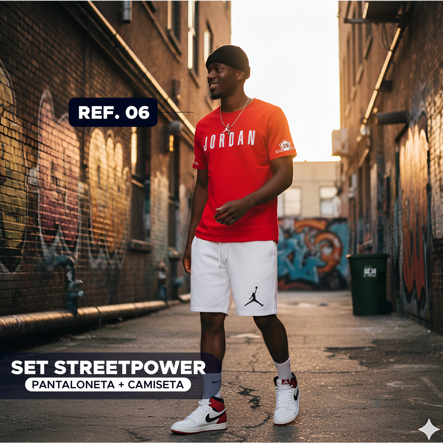 ⚡ StreetPower Set Pantaloneta + Camiseta para Hombre 💪