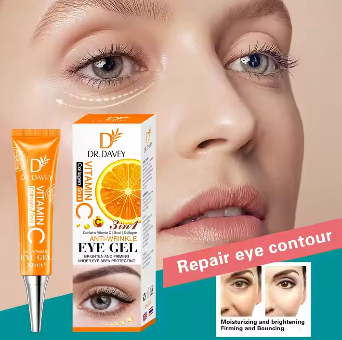 2 X 1 TRATAMIENTO CONTORNO DE OJOS DE VITAMINA C | ORIGINAL