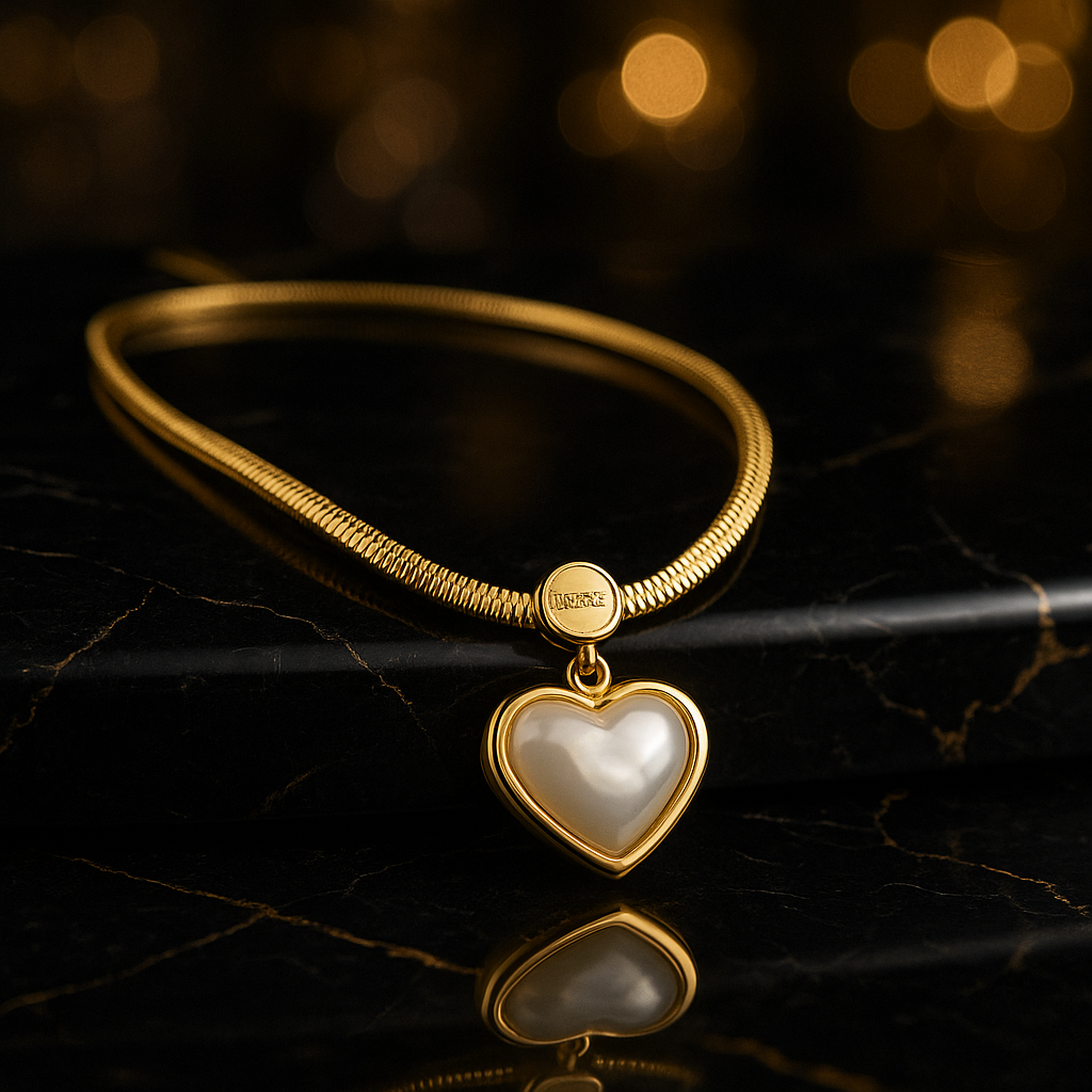 🎁PROMO Elogio Imperial 💛 Collar con baño de Oro + Pendientes Diamantados💎