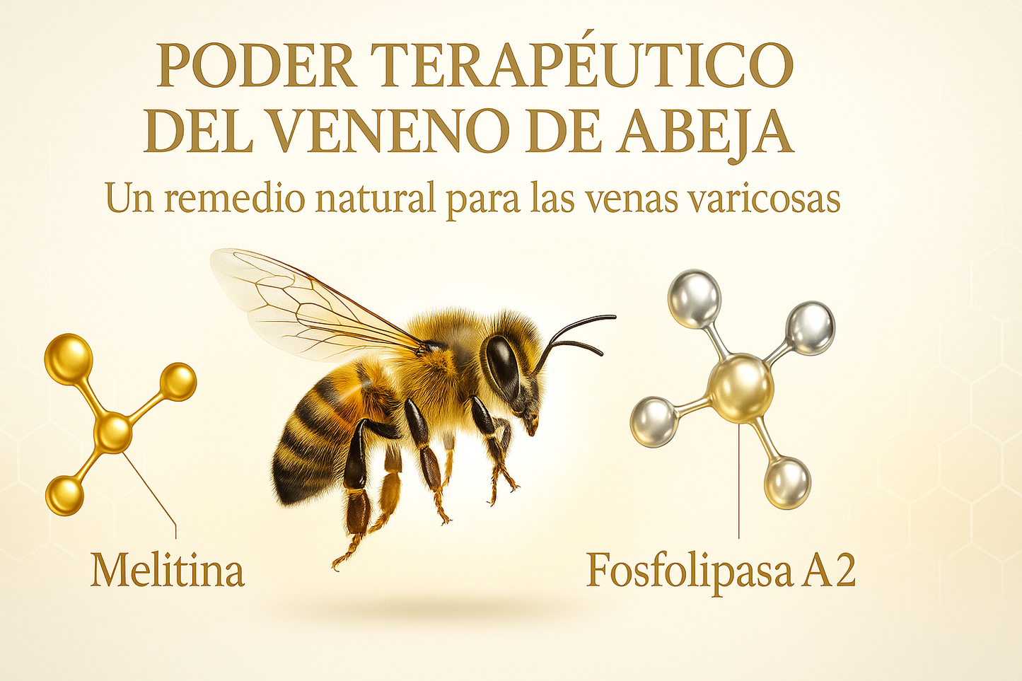 🐝Paga 1 lleva 2 Frascos de Veneno de abeja contra la VARICE + ULCERA + FLEBITIS// BEEVENOM 2X1 🐝 VARICOX VEINⓇ