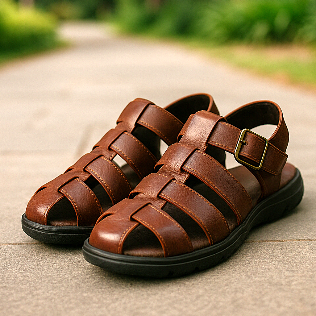 Sandalias en Cuero PrimeLeather™ Calidad Garantizada✅
