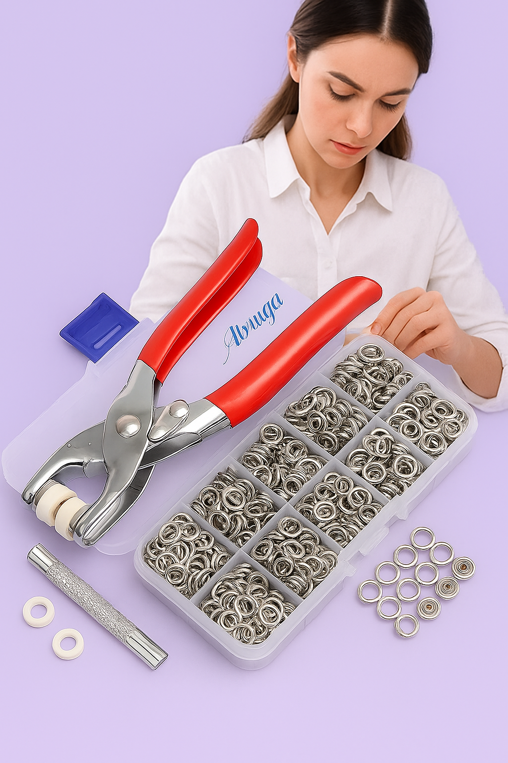 🎁PROMO KIT DE ALICATES DE ACERO + 400 BROCHES MULTIUSOS