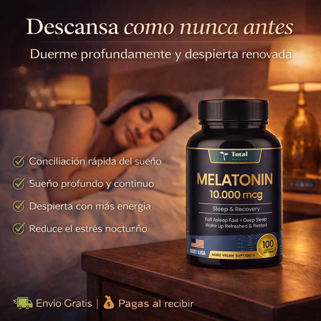Melatonin Premium, despídete del insomnio😴