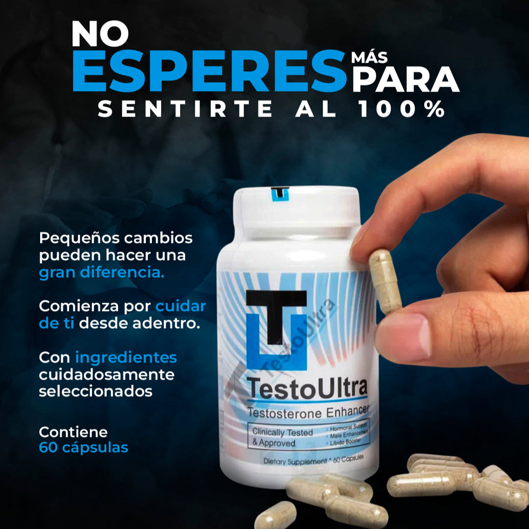 ⚡TESTO ULTRA⚡ ESTIMULANTE NATURAL QUE REGULA TU TESTOSTERONA 🧬