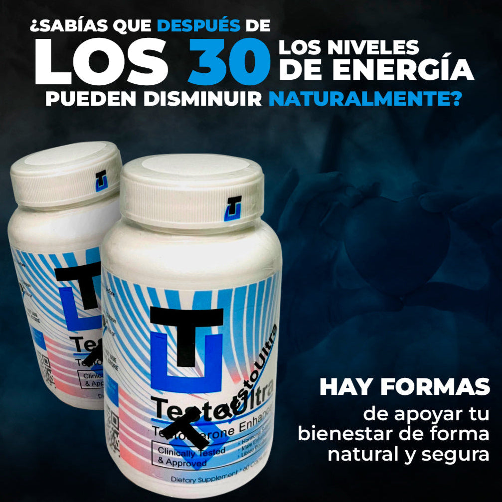 ⚡TESTO ULTRA⚡ ESTIMULANTE NATURAL QUE REGULA TU TESTOSTERONA 🧬