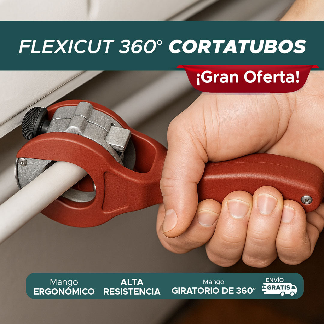 🛠️ FLEXICUT 360° CORTATUBOS ✂️