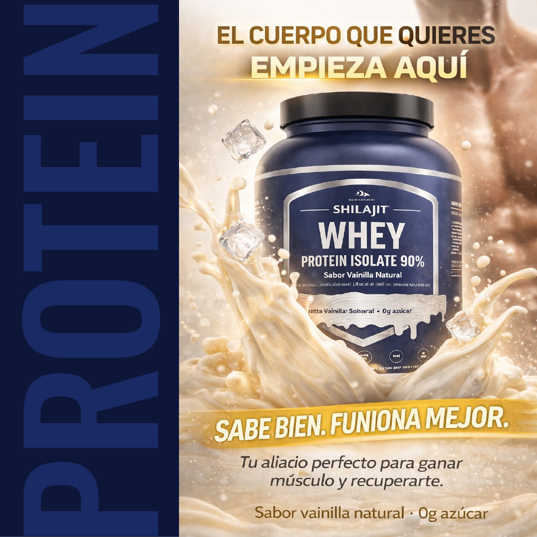 🚀PROTEIN ISOLATE 90% PREMIUM 🎯 AUMENTA MASA MUSCULAR 🔥