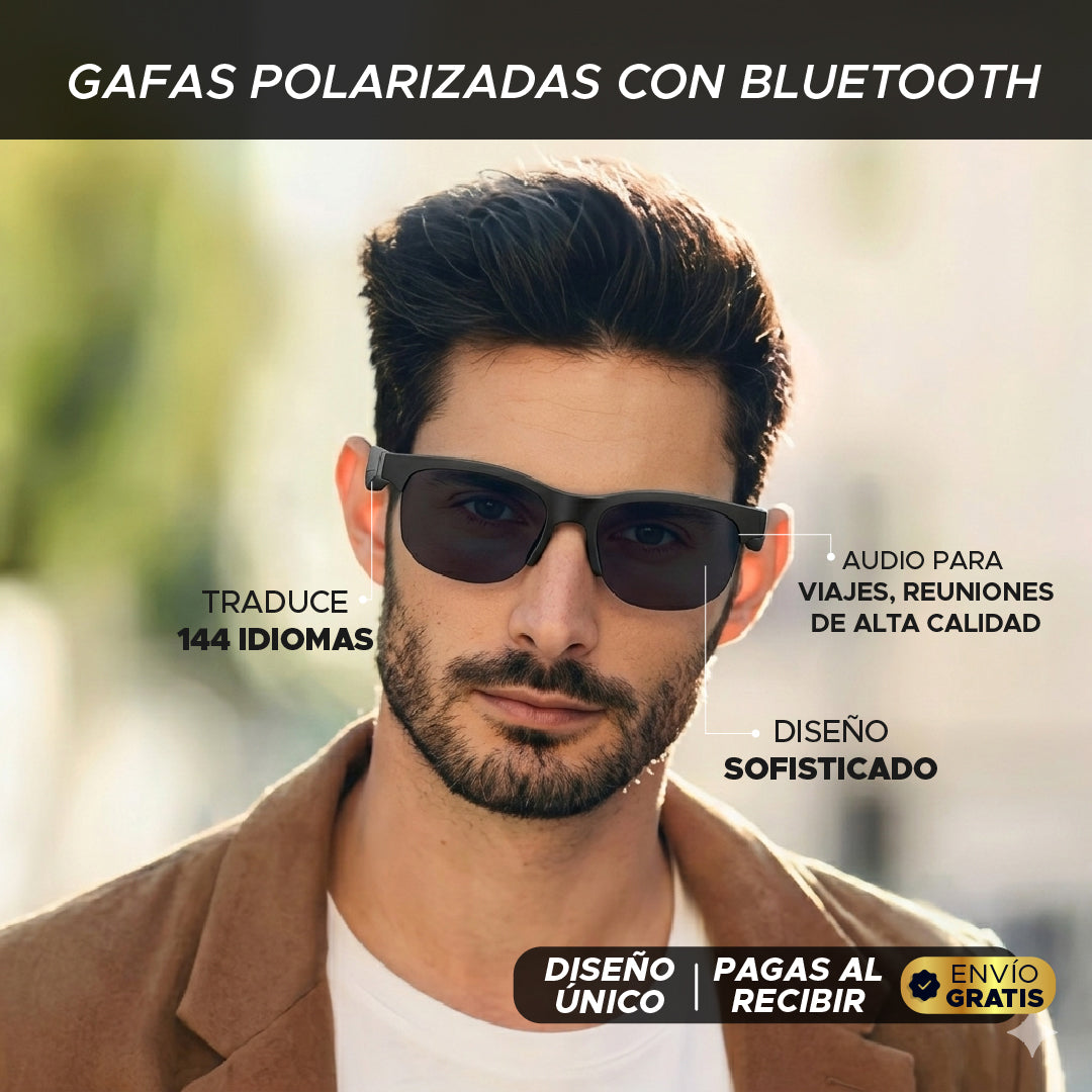 😎✨ GAFAS POLARIZADAS CON BLUETOOTH 🚀🎧BLUETOOTH + TRADUCTOR 🌍✨