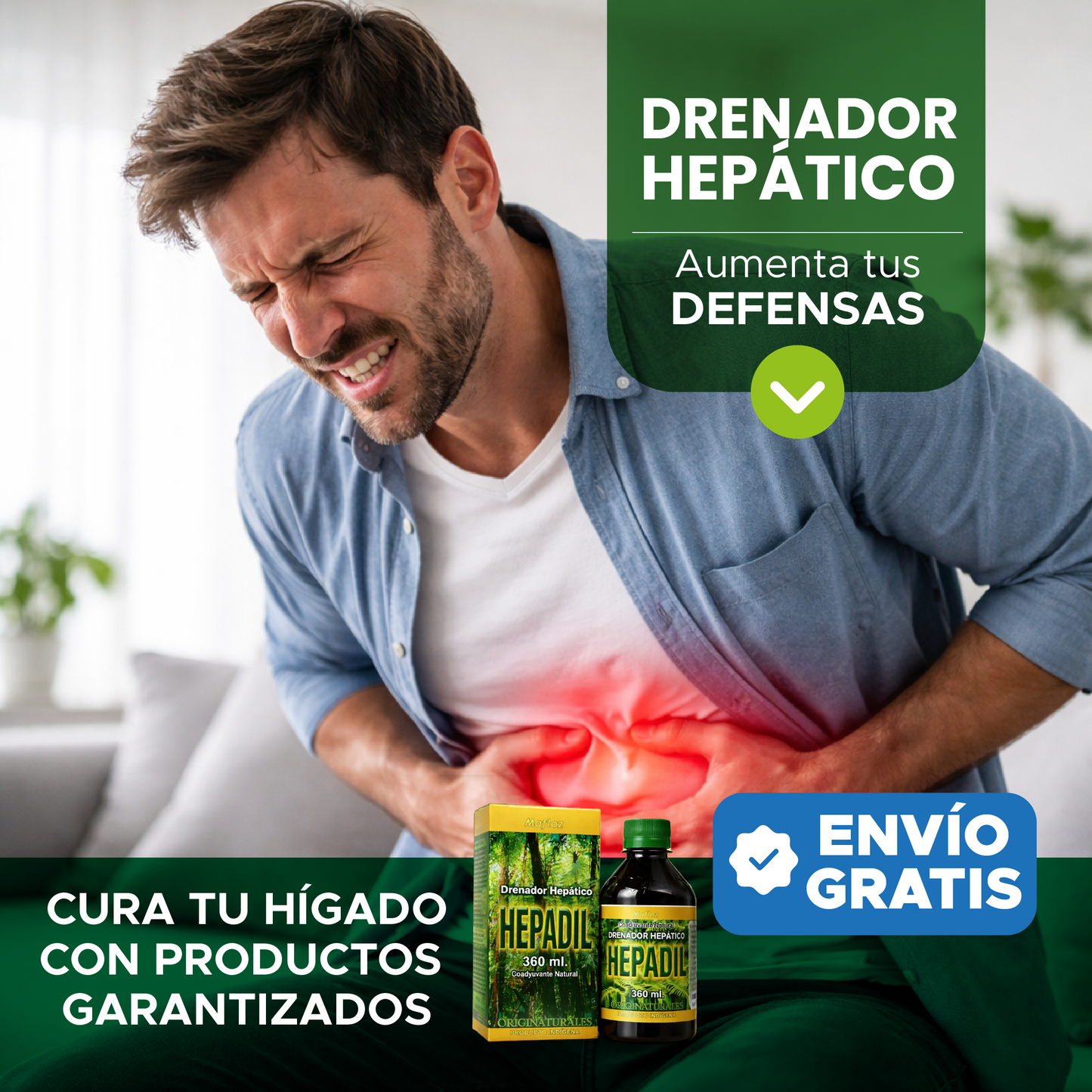 💚 HEPADIL DETOX DRENADOR HEPÁTICO- 100% NATURAL 🌱