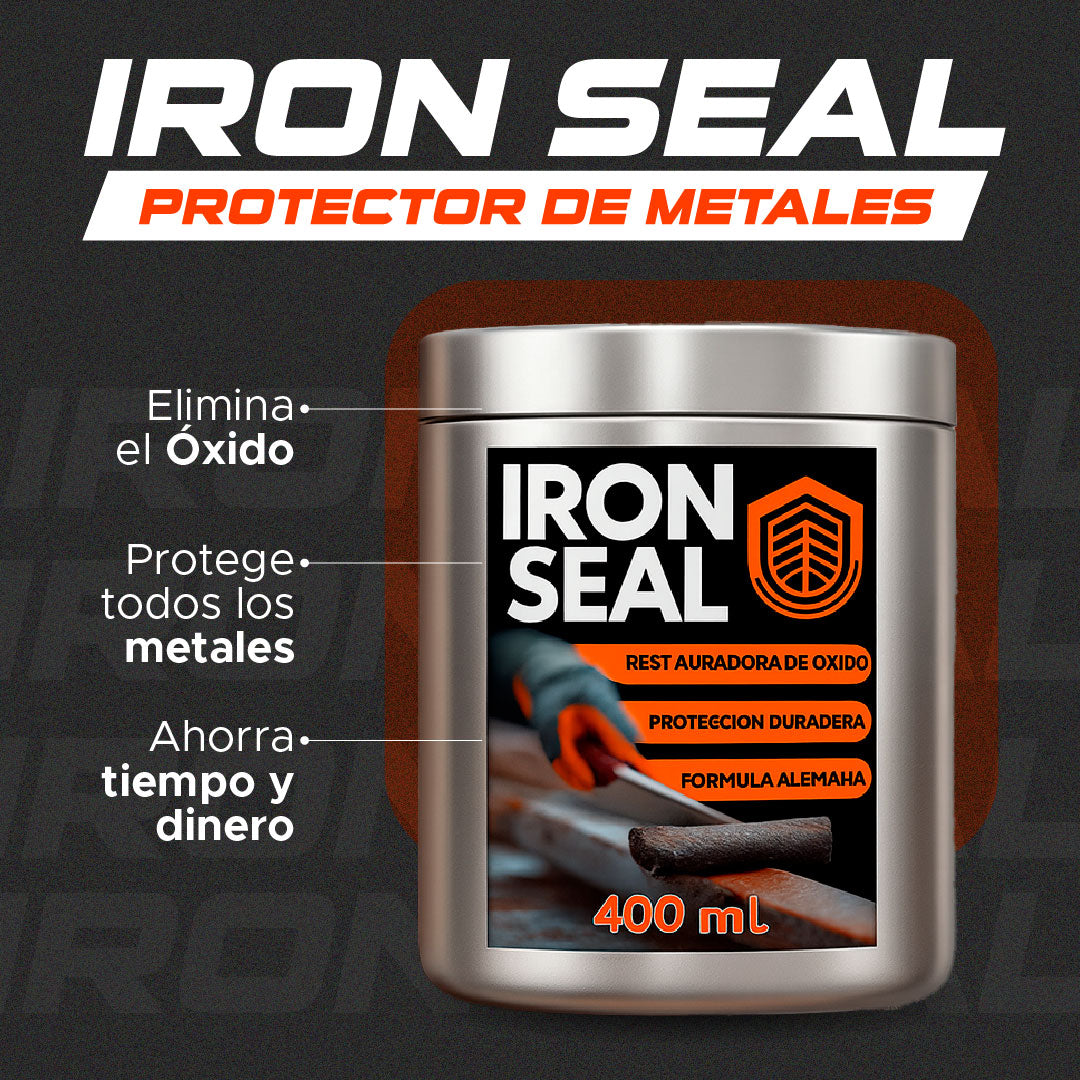🛡️ IRON SEAL™ PROTECTOR IMPERMEABILIZANTE DE METALES🛡️