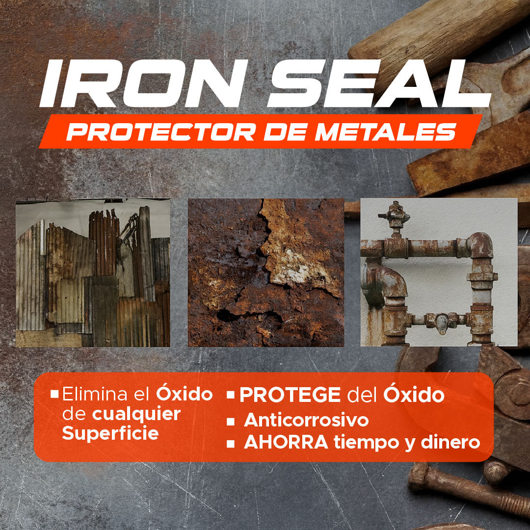 🛡️ IRON SEAL™ PROTECTOR IMPERMEABILIZANTE DE METALES🛡️