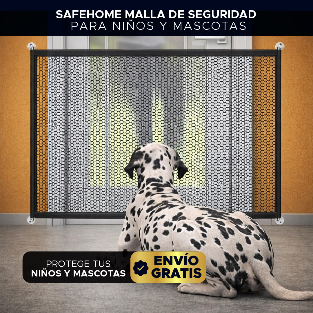 👶🐾 SafeHome™ Malla de Seguridad para Niños y Mascotas🚸🐕