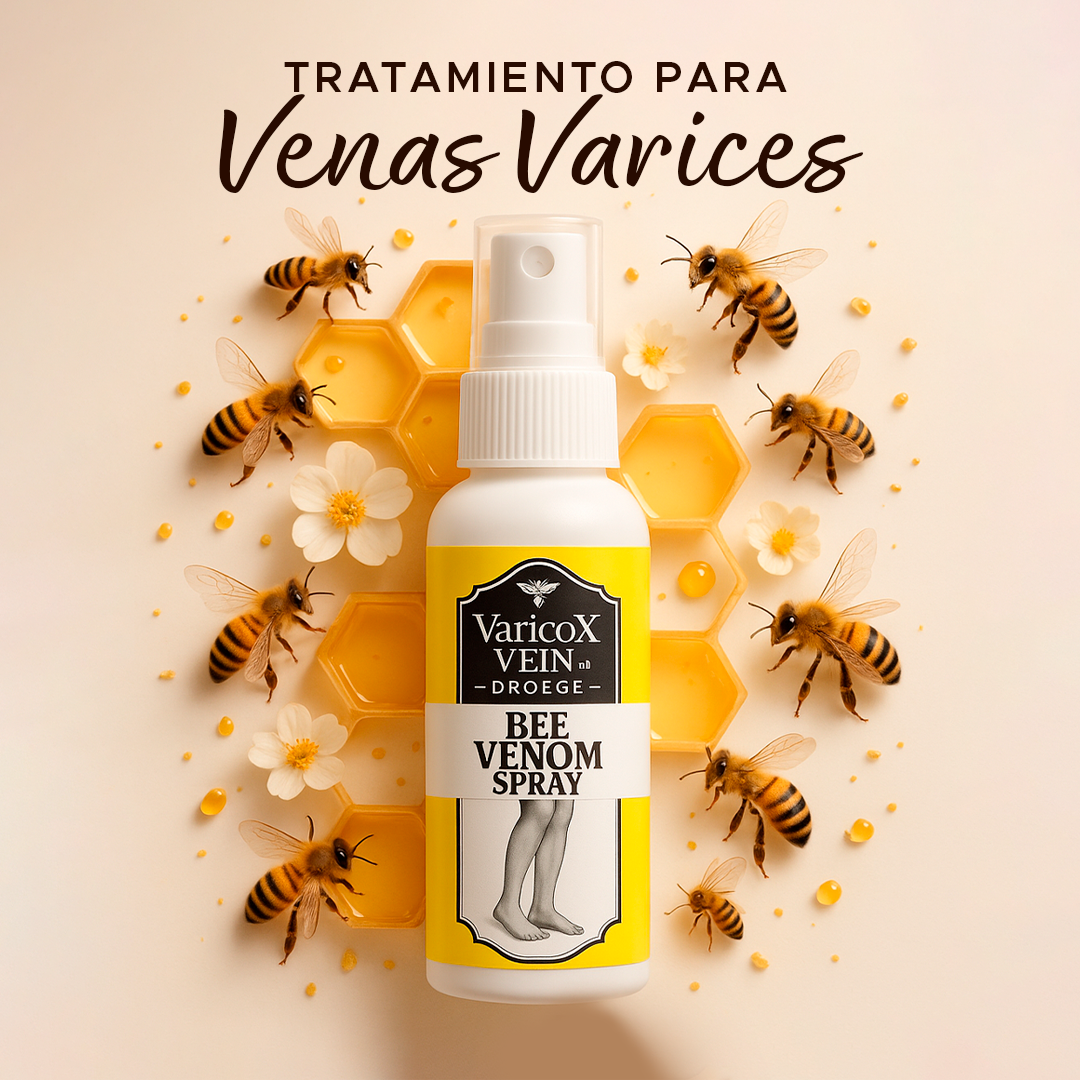 🐝Paga 1 lleva 2 Frascos de Veneno de abeja contra la VARICE + ULCERA + FLEBITIS// BEEVENOM 2X1 🐝 VARICOX VEINⓇ