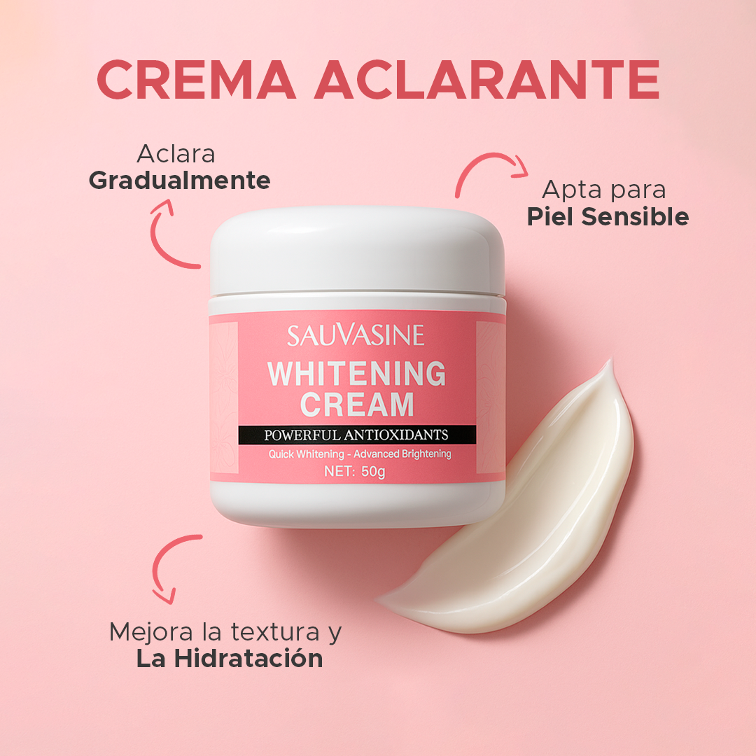 🌸Sauvasine Pro™ Crema Despigmentante- Aclara en tiempo Record