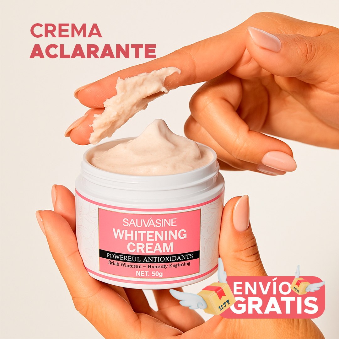 🌸Sauvasine Pro™ Crema Despigmentante- Aclara en tiempo Record
