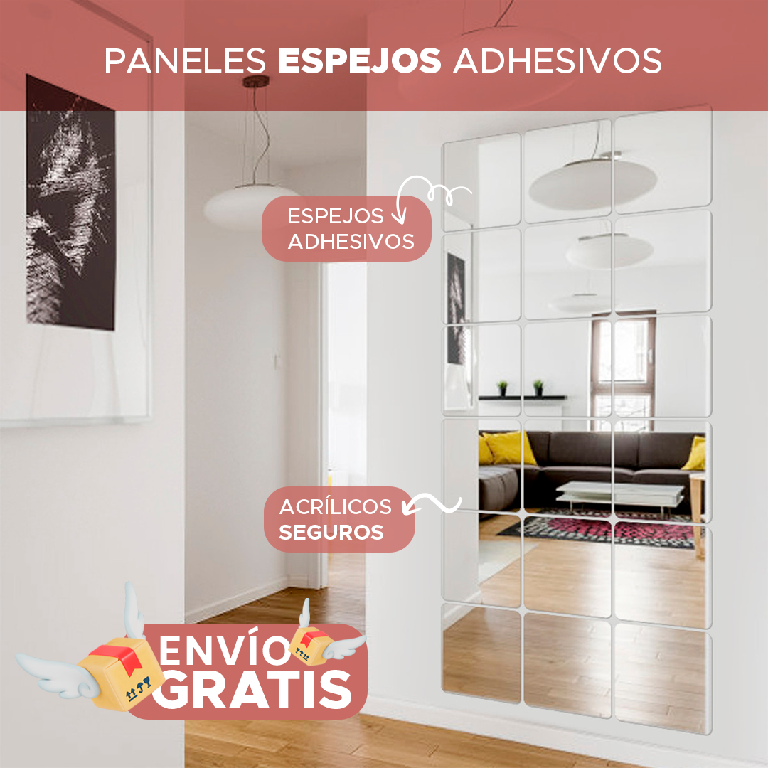 ✨ GlowMirror™ Paga 10 y lleva 15 Espejos Acrílicos de Alta Definición – Tu Estilo Reflejado ✨