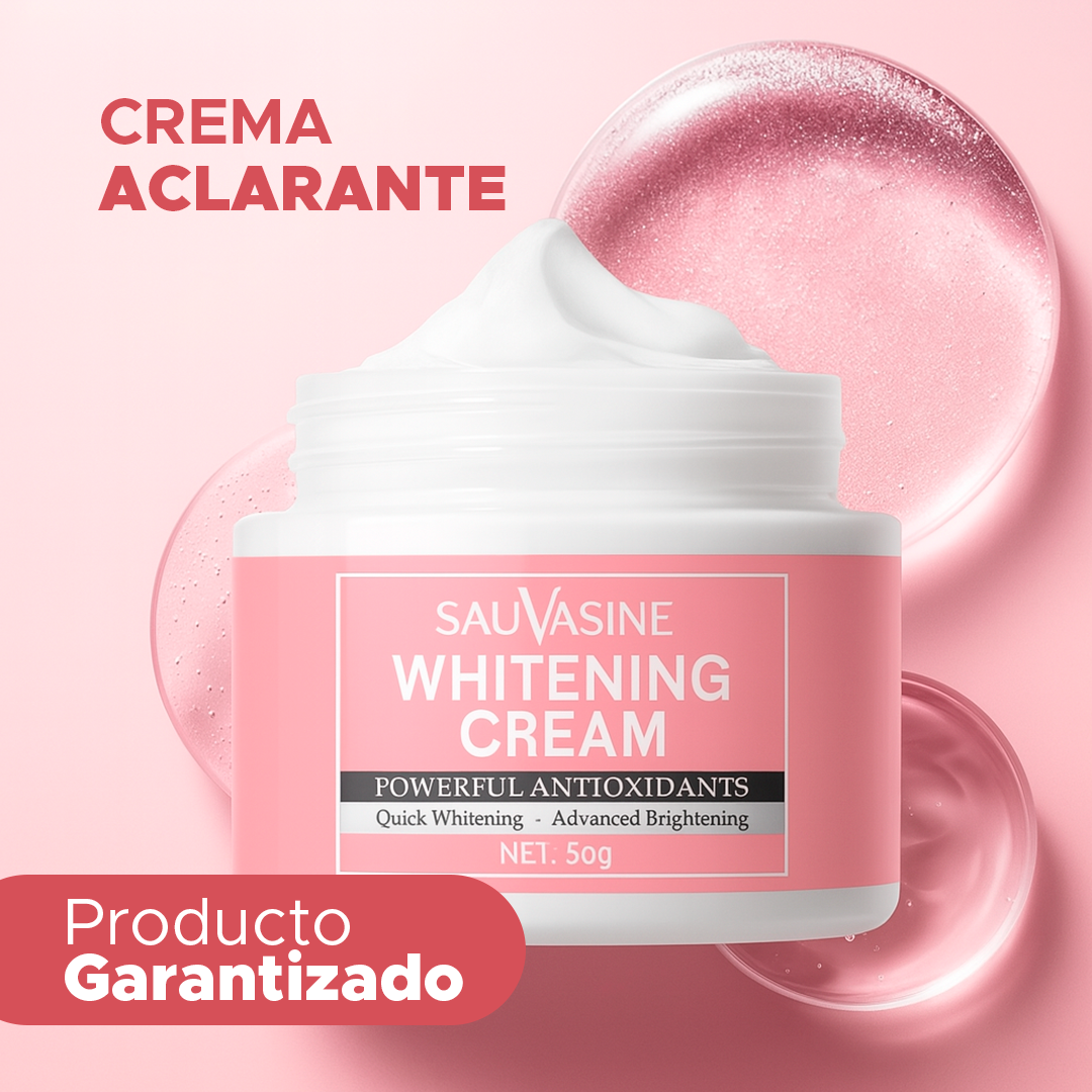 🌸Sauvasine Pro™ Crema Despigmentante- Aclara en tiempo Record