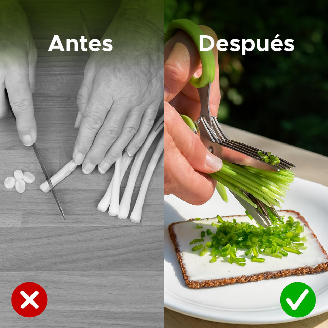 ✂️ Tijeras en Acero Multifunción Para Cocina 👩🏻🍳X-Chef