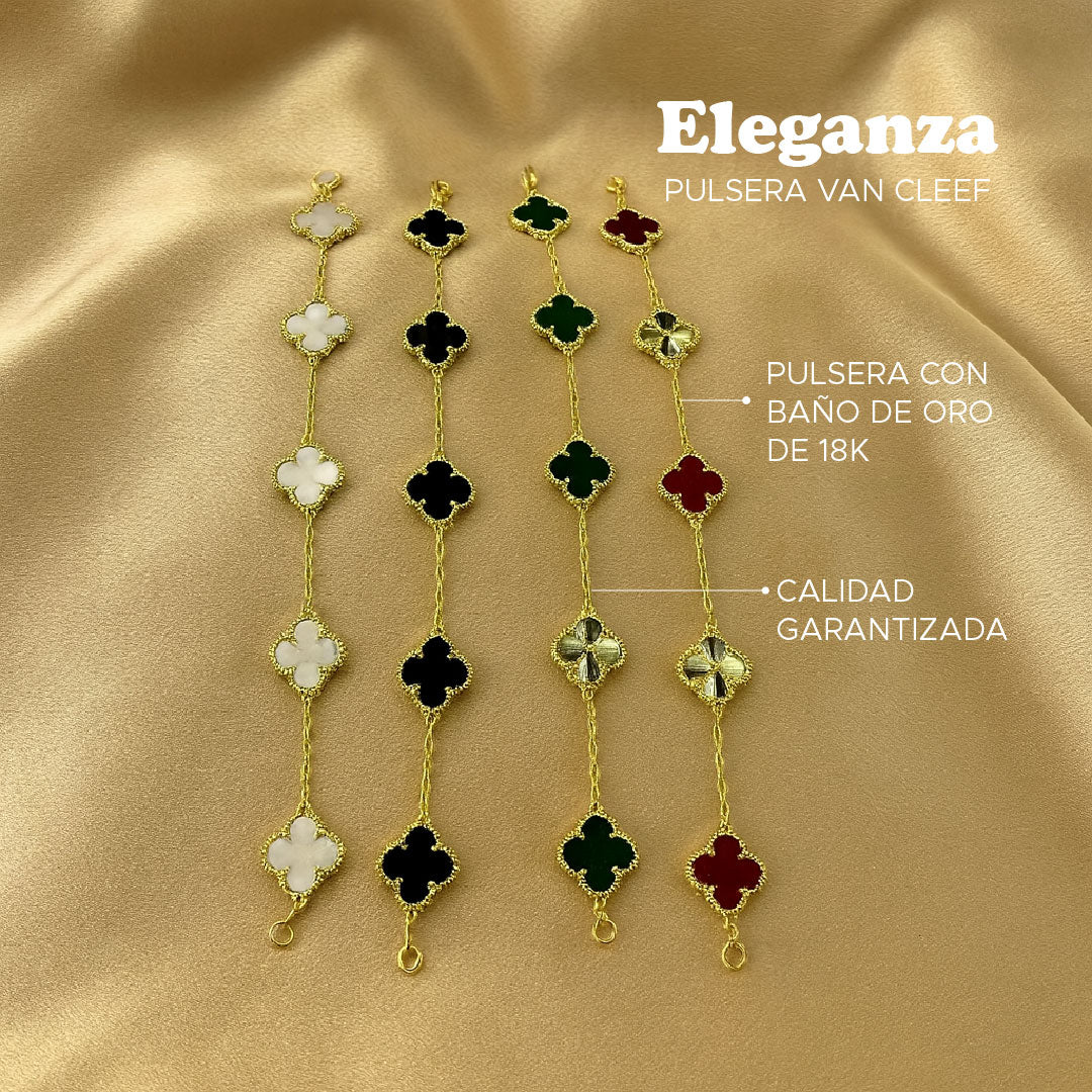 🌟✨ Eleganza™ Pulsera con Baño de Oro 18K ✨ 🌟
