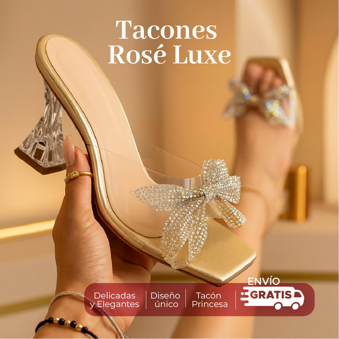 🌸 Rosé Luxe, Tacones para mujeres con estilo ✨