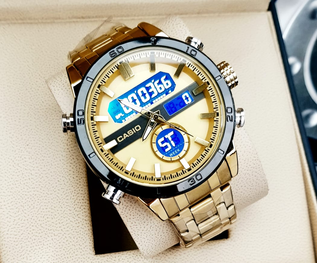 ⌚RELOJ EN ACERO CASIO R4® URBAN PRECISION💎