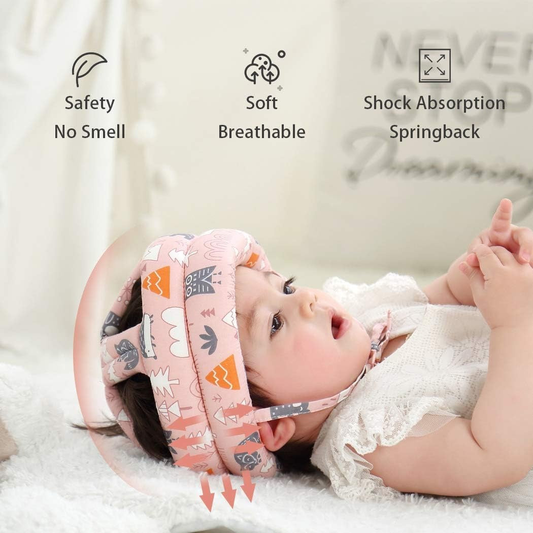 👶🏻Gorro Casco Protector Contra Golpes Para Niños Y Bebes 🚨