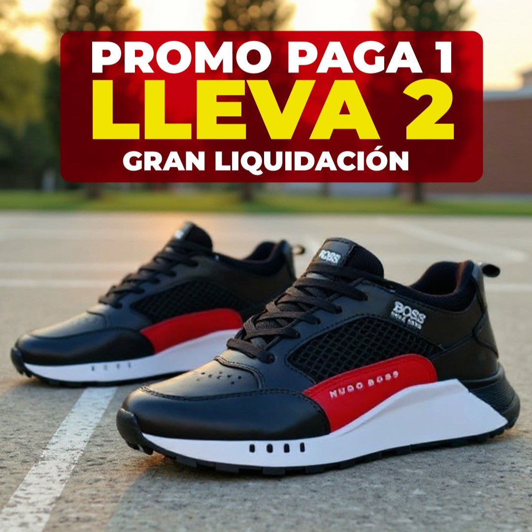 🚨PAGA 1 Y LLEVA 2 PARES DE TENIS HUGO PRO™ !ULTIMAS UNIDADES!