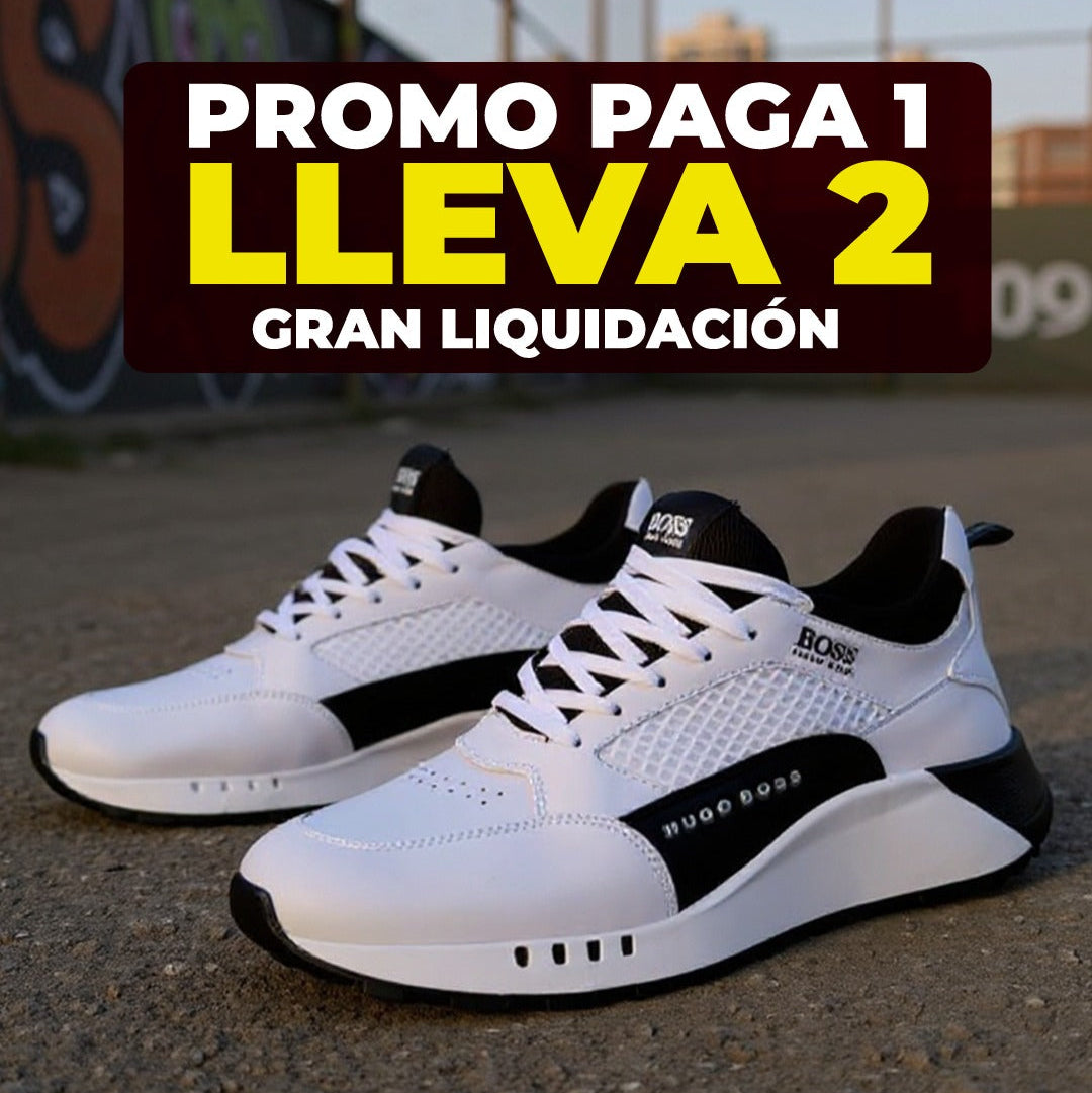 🚨PAGA 1 Y LLEVA 2 PARES DE TENIS HUGO PRO™ !ULTIMAS UNIDADES!