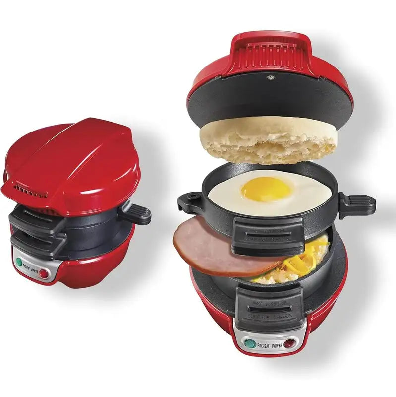 MÁQUINA MULTI RECETAS 3 EN 1 🍔🍳🥓 Desayunos Perfectos✨