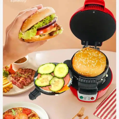MÁQUINA MULTI RECETAS 3 EN 1 🍔🍳🥓 Desayunos Perfectos✨