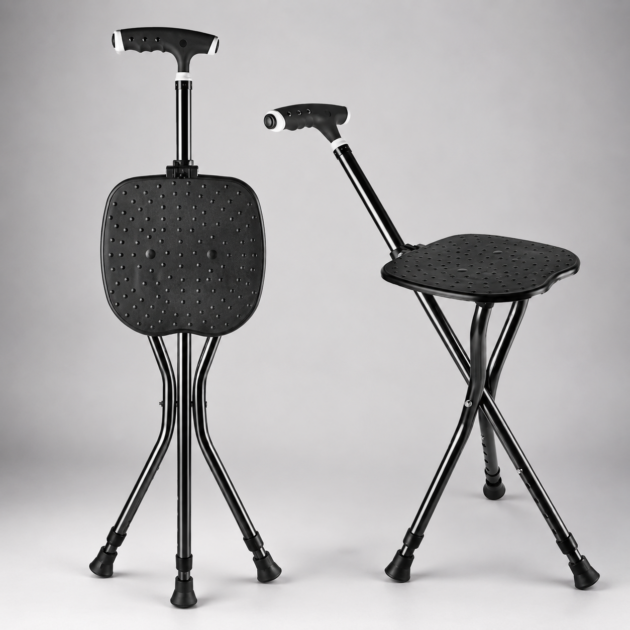 💡 🦯Bastón ConfortSeat 2 en 1 🦯🌟Práctico, portátil y fácil de usar. ✨