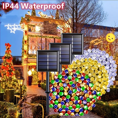 💡Luces Led Exteriores e interiores Con Panel Solar (200 Luces)🎄