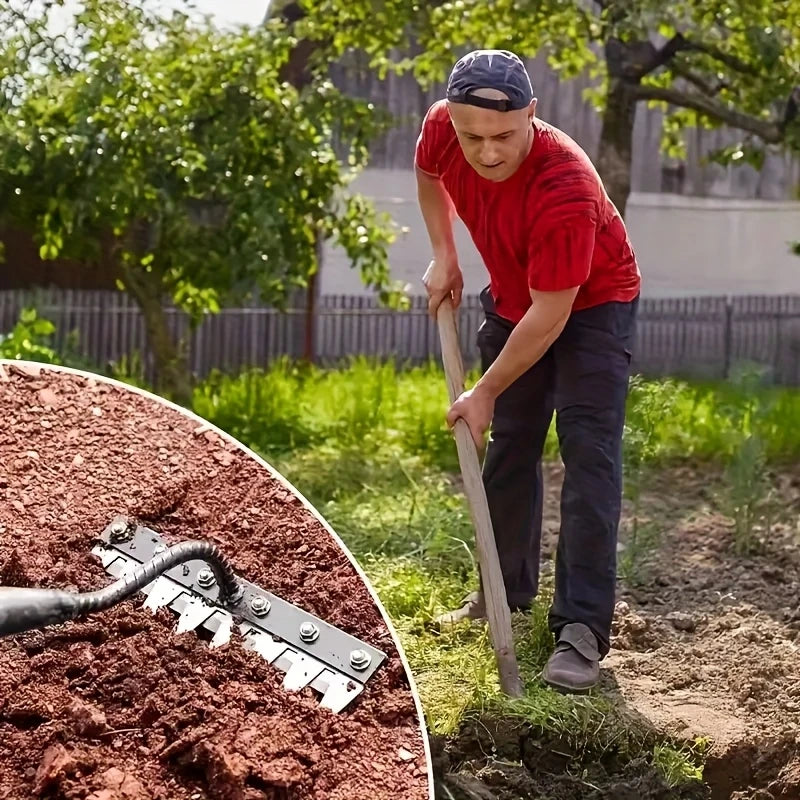 🌱GARDEN PRO! RASTRILLO EN ACERO DE ALTA DURABILIDAD