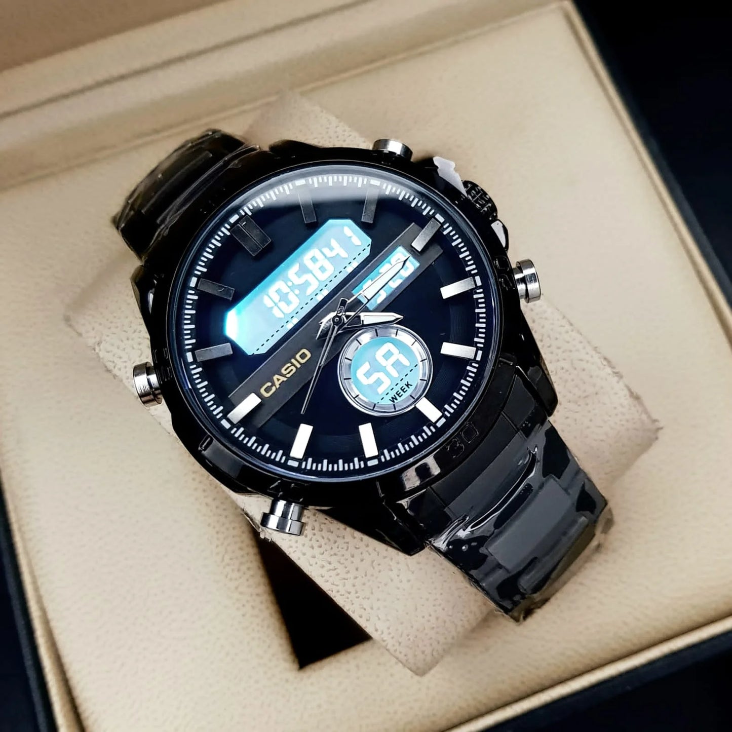 ⌚RELOJ EN ACERO CASIO R4® URBAN PRECISION💎
