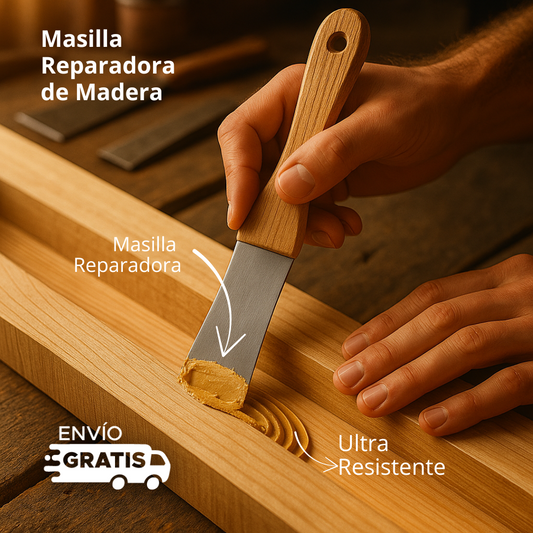✨MADECRIL MASILLA REPARADORA PARA IMPERFECCIONES EN MADERA, RESTAURA TUS MUEBLES