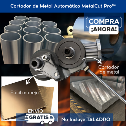 🌀 MetalCut Pro™ ⚡ Cortador de Metal para Taladro