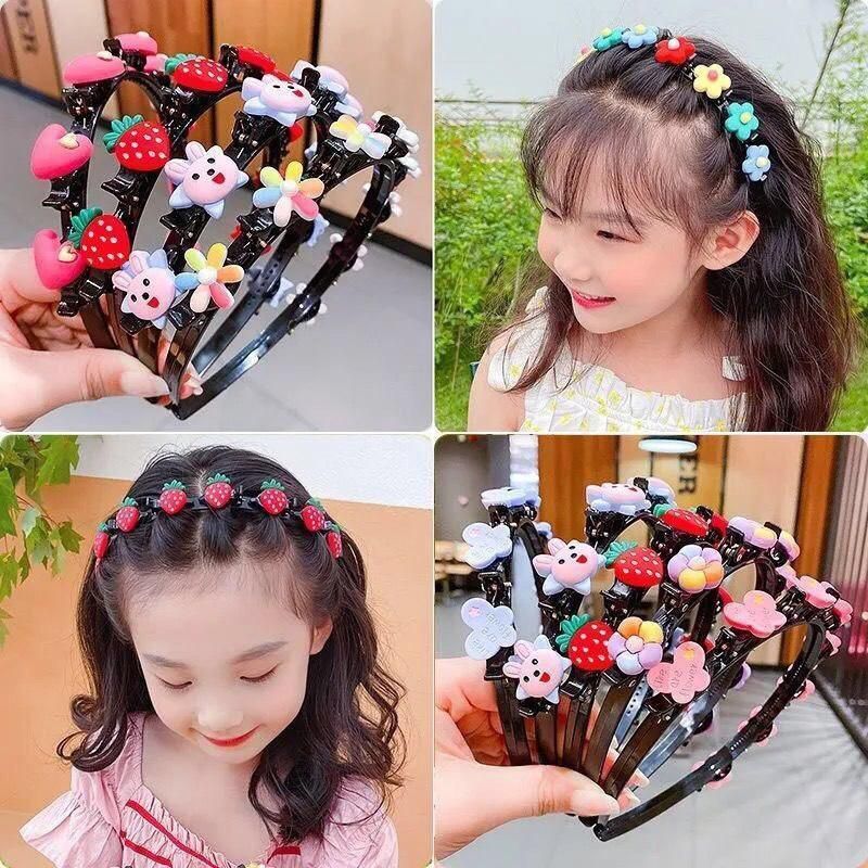 👸 Princess Set de 2 diademas decorativas para niñas🎀💎