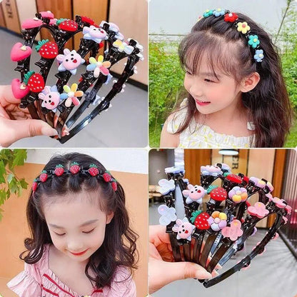 👸 Princess Set de 2 diademas decorativas para niñas🎀💎