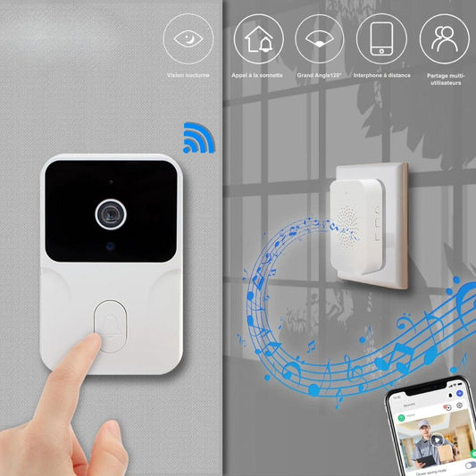 🚨OFERTA TIMBRE INTELIGENTE INALAMBRICO CON CAMARA, FULL VISIÓN, PROTEGE TU HOGAR SIEMPRE