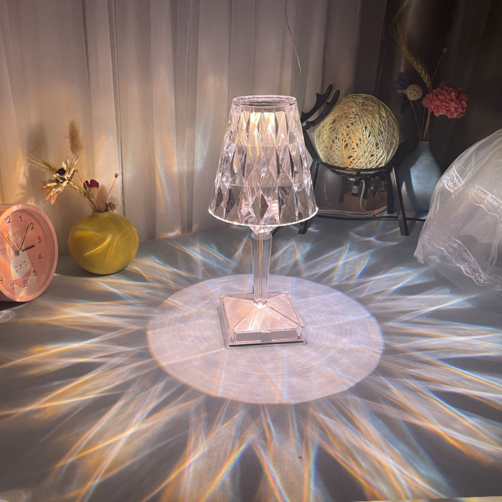 PAGA 1 Y LLEVA 2 LÁMPARAS INALAMBRICAS TIPO DIAMANTE GLOW LAMP💎