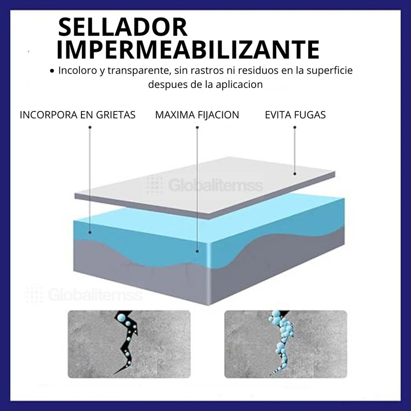 ⚡ SEAL MASTER© SELLADOR DEFINITIVO PARA CUALQUIER SUPERFICIE,  EVITA HUMEDAD, AGRETAMIENTO ✅ RESULTADOS GARANTIZADOS